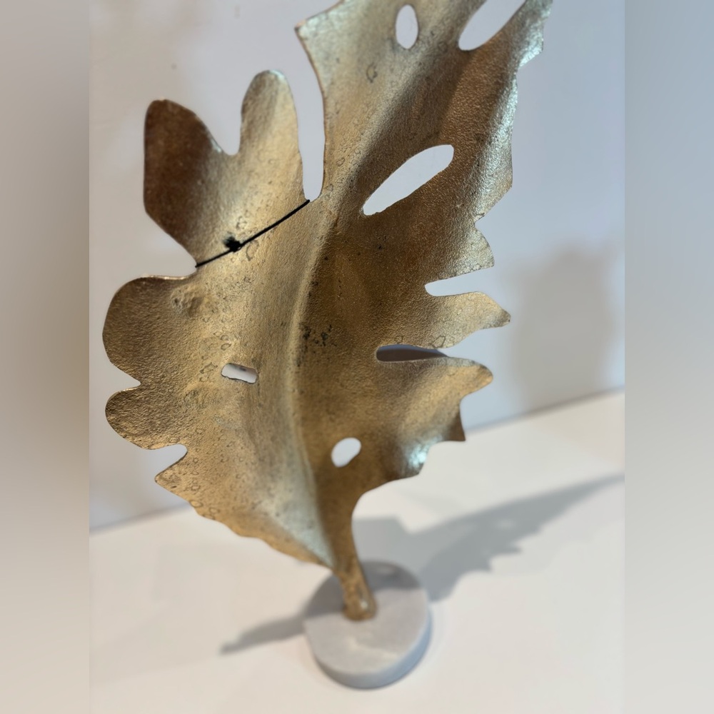 Gold Leaf Decorative Sculpture